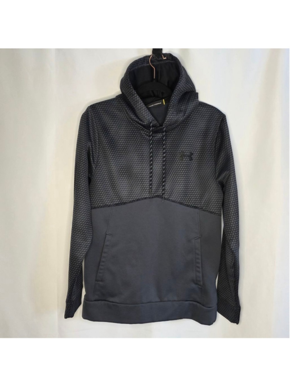 Under Armour Gray Black Hoodie Small